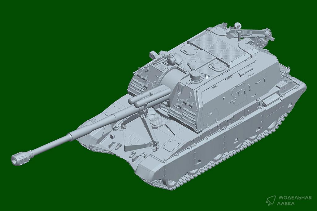 Сборная модель 2S19-M2 Self-propelled Howitzer в масштабе 1:72 Hobby Boss Сборная модель 2S19-M2 Self-propelled Howitzer Hobby Boss