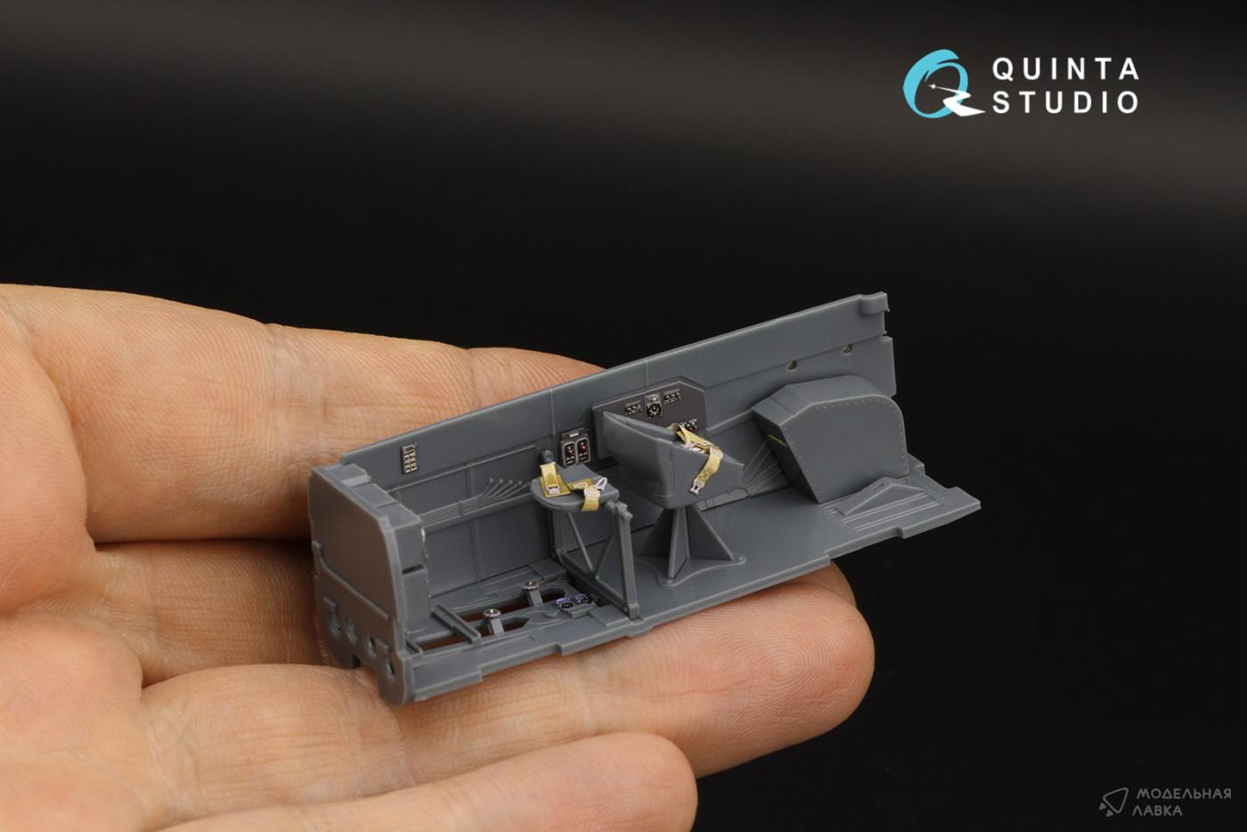 3D Декаль интерьера кабины Bf 110E/F (Eduard) Quinta Studio 3D Декаль интерьера кабины Bf 110E/F (Eduard) Quinta Studio