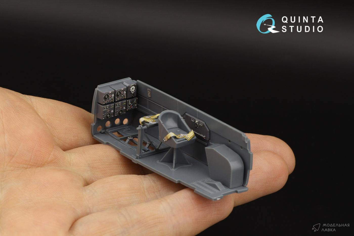 3D Декаль интерьера кабины Bf 110E/F (Eduard) Quinta Studio 3D Декаль интерьера кабины Bf 110E/F (Eduard) Quinta Studio