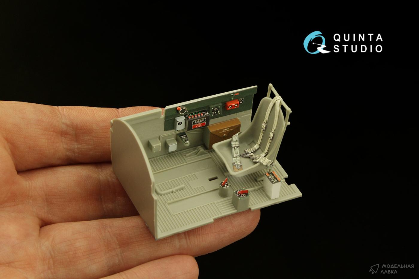 3D Декаль интерьера кабины P-47D Thunderbolt Bubbletop Early (Trumpeter) Quinta Studio 3D Декаль интерьера кабины P-47D Thunderbolt Bubbletop Early (Trumpeter) Quinta Studio