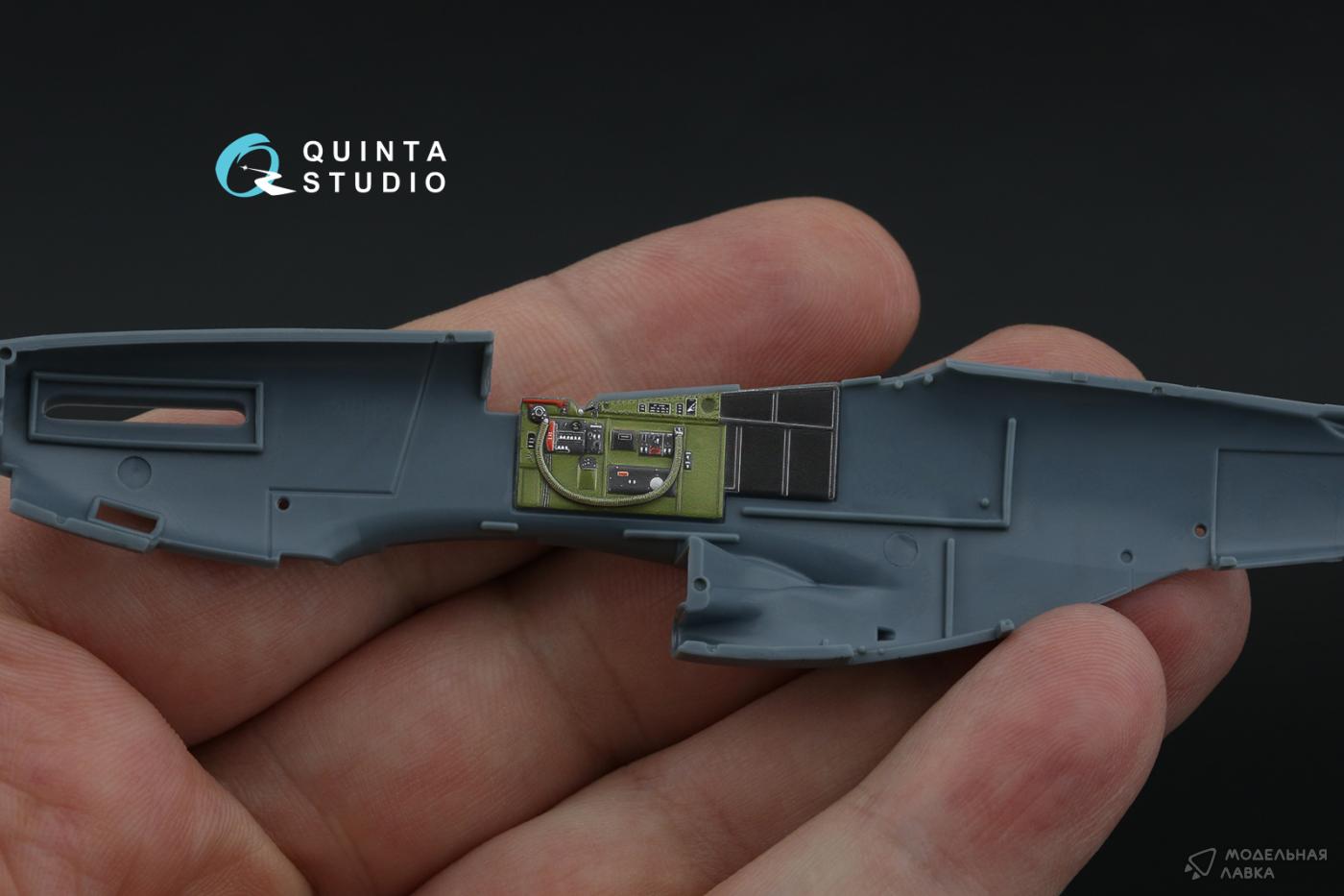 3D Декаль интерьера кабины P-51D Mustang Late (Eduard) Quinta Studio 3D Декаль интерьера кабины P-51D Mustang Late (Eduard) Quinta Studio