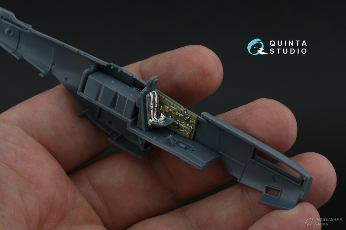 3D Декаль интерьера кабины P-51D Mustang Late (Eduard) Quinta Studio 3D Декаль интерьера кабины P-51D Mustang Late (Eduard) Quinta Studio