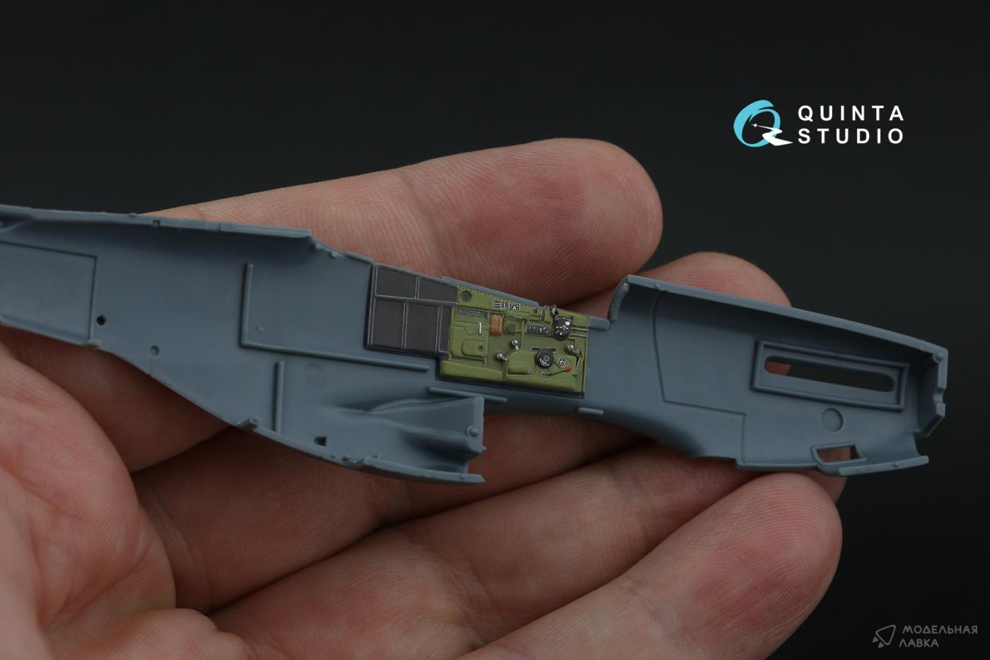 3D Декаль интерьера кабины P-51D Mustang Late (Eduard) Quinta Studio 3D Декаль интерьера кабины P-51D Mustang Late (Eduard) Quinta Studio