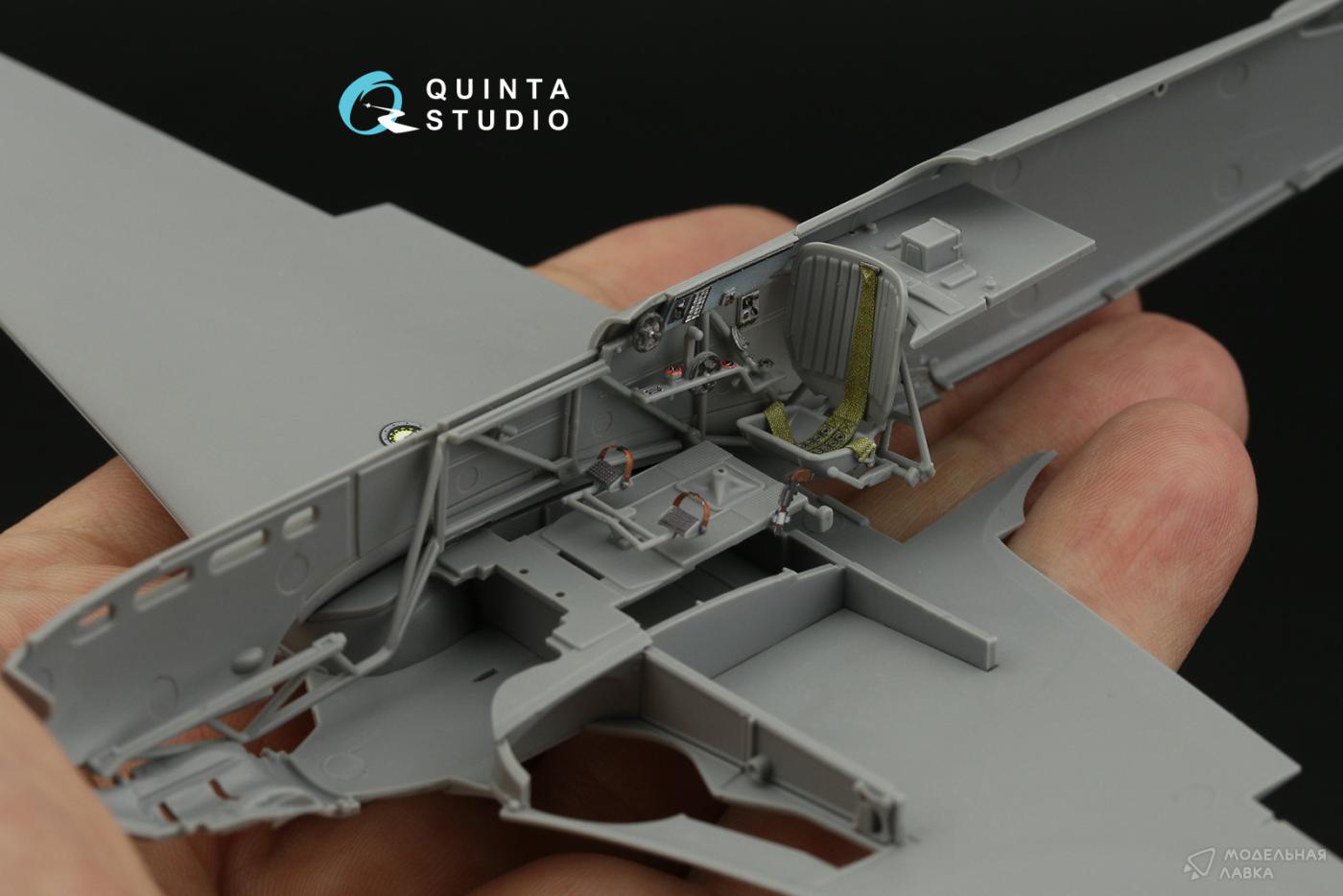 3D Декаль интерьера кабины Як-9Т (Звезда) Quinta Studio 3D Декаль интерьера кабины Як-9Т (Звезда) Quinta Studio