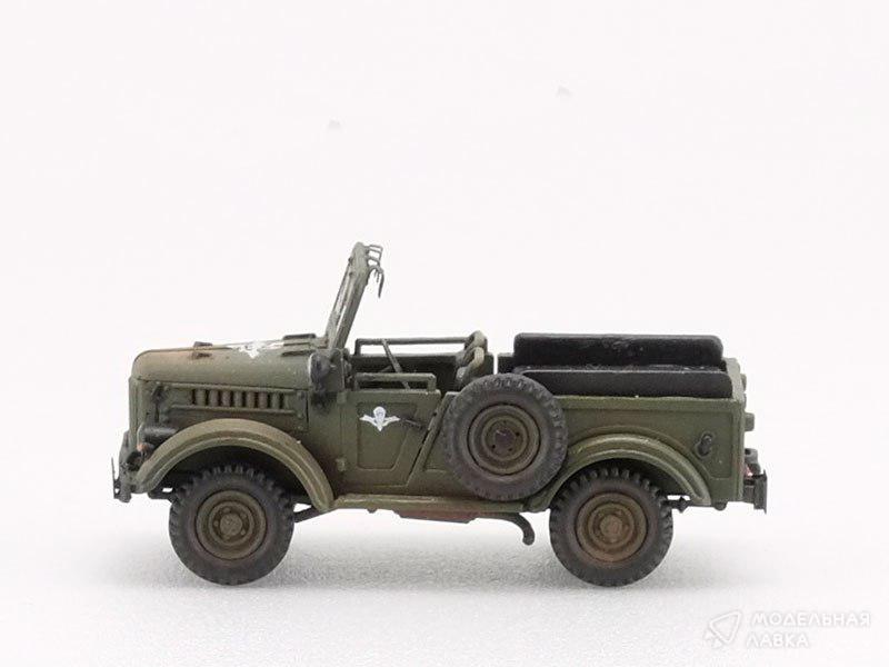 Сборная модель армейский вездеход Горький-69 в масштабе 1:72 Грань Сборная модель армейский вездеход Горький-69 Грань