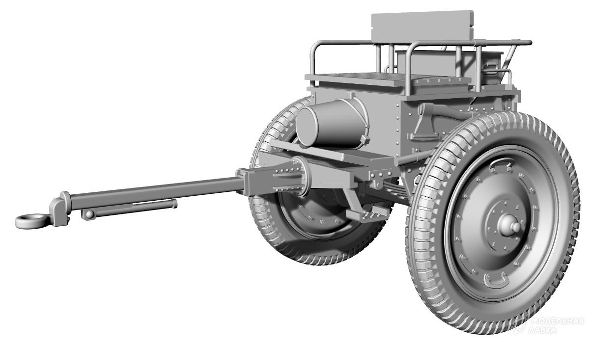 Сборная модель артиллерийский передок образца 1938 года в масштабе 1:72 Lancer Сборная модель артиллерийский передок образца 1938 года Lancer