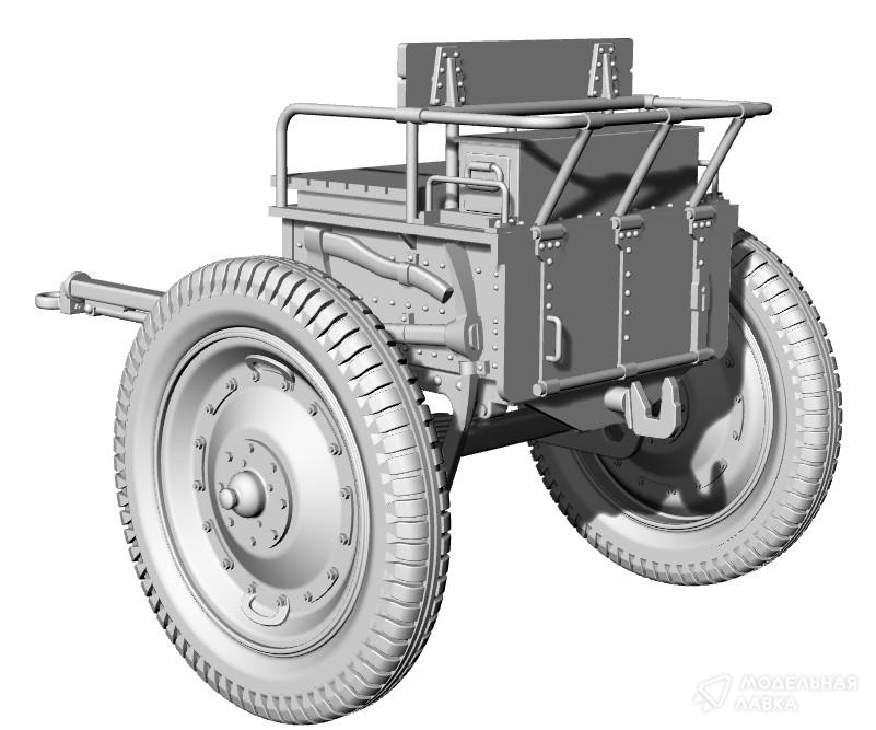 Сборная модель артиллерийский передок образца 1938 года в масштабе 1:72 Lancer Сборная модель артиллерийский передок образца 1938 года Lancer