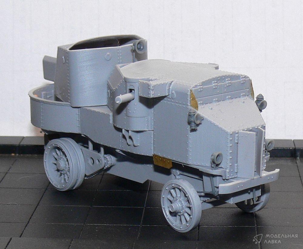 Сборная модель бронеавтомобиль "Гарфорд-Путиловский" Lancer