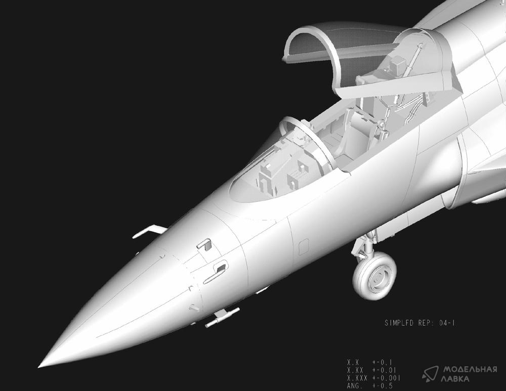 Сборная модель Chinese FC-1 Fierce Dragon (Pakistani JF-17 Thunder) в масштабе 1:72 Trumpeter Сборная модель Chinese FC-1 Fierce Dragon (Pakistani JF-17 Thunder) Trumpeter