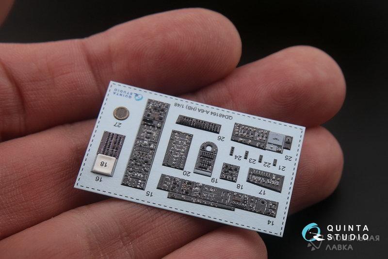 Декаль интерьера кабины A-6A Intruder (для модели HobbyBoss) Quinta Studio Декаль интерьера кабины A-6A Intruder (для модели HobbyBoss) Quinta Studio