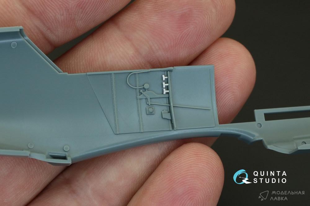 Декаль интерьера кабины Bf 109E-1/E-3 (для модели Eduard) Quinta Studio Декаль интерьера кабины Bf 109E-1/E-3 (для модели Eduard) Quinta Studio