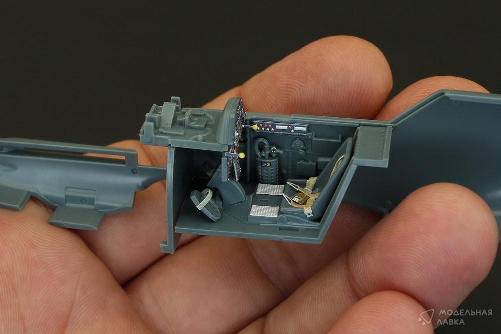 Декаль интерьера кабины Bf 109E-1/E-3 (для модели Eduard) Quinta Studio Декаль интерьера кабины Bf 109E-1/E-3 (для модели Eduard) Quinta Studio