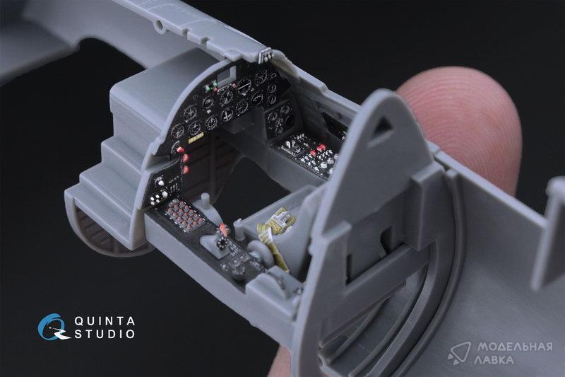 Декаль интерьера кабины F4U-1A Corsair (Для Модели Tamiya) Quinta Studio Декаль интерьера кабины F4U-1A Corsair (Для Модели Tamiya) Quinta Studio