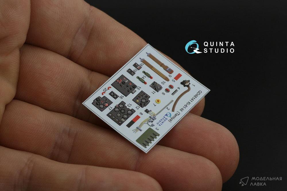 Декаль интерьера кабины Ki-61-Id (Tamiya) Quinta Studio Декаль интерьера кабины Ki-61-Id (Tamiya) Quinta Studio