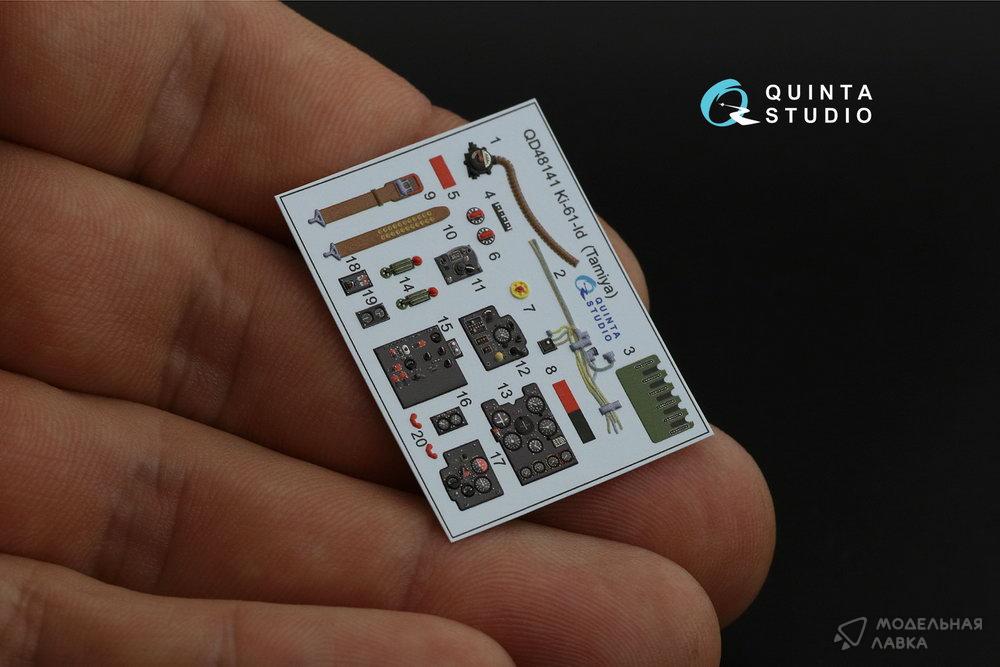 Декаль интерьера кабины Ki-61-Id (Tamiya) Quinta Studio Декаль интерьера кабины Ki-61-Id (Tamiya) Quinta Studio