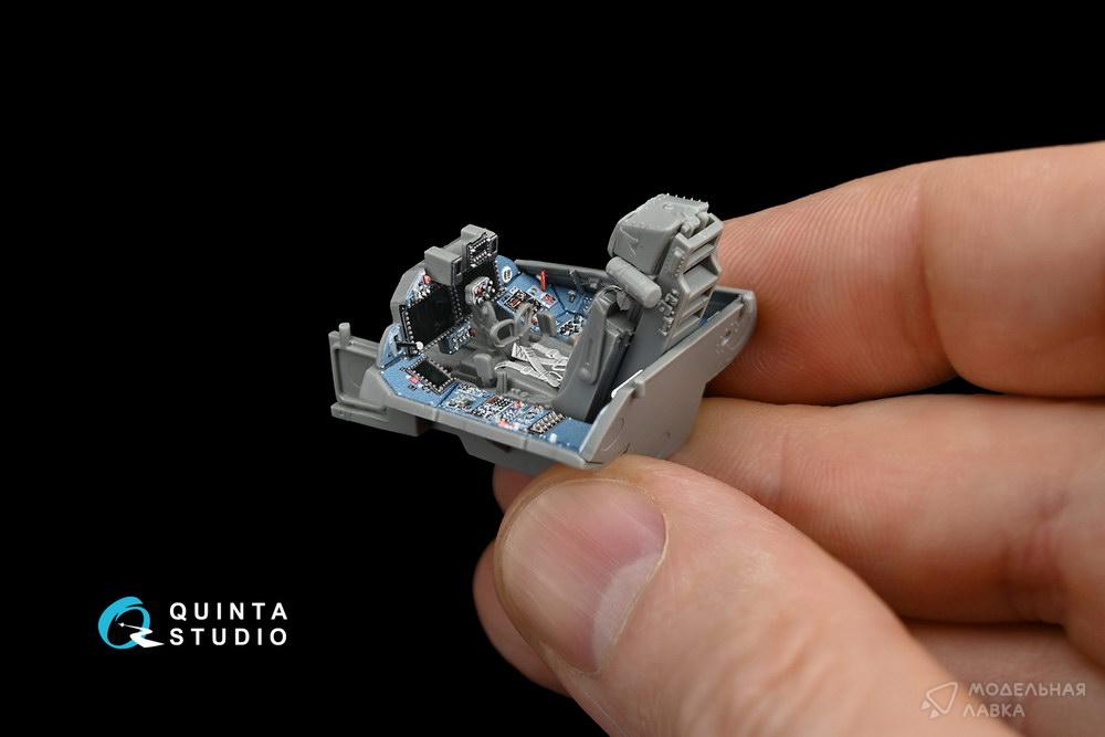 Декаль интерьера кабины Су-35C (для модели GWH) Quinta Studio Декаль интерьера кабины Су-35C (для модели GWH) Quinta Studio