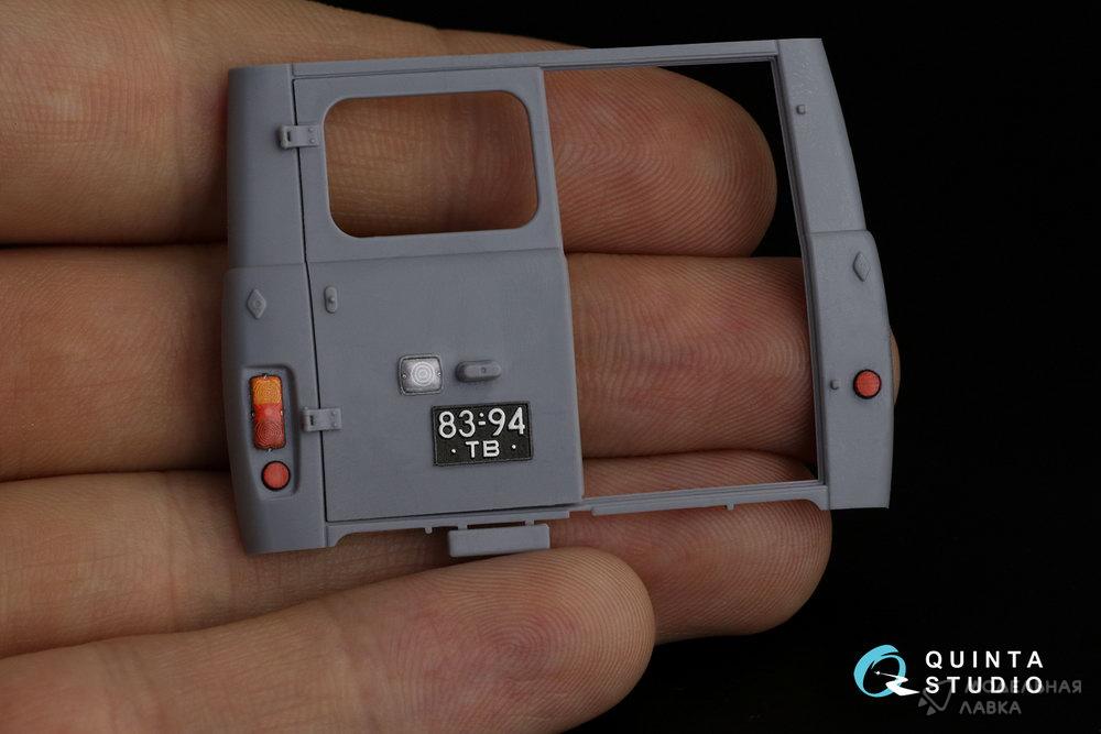 Декаль интерьера кабины UAZ-452 (Zvezda) Quinta Studio Декаль интерьера кабины UAZ-452 (Zvezda) Quinta Studio