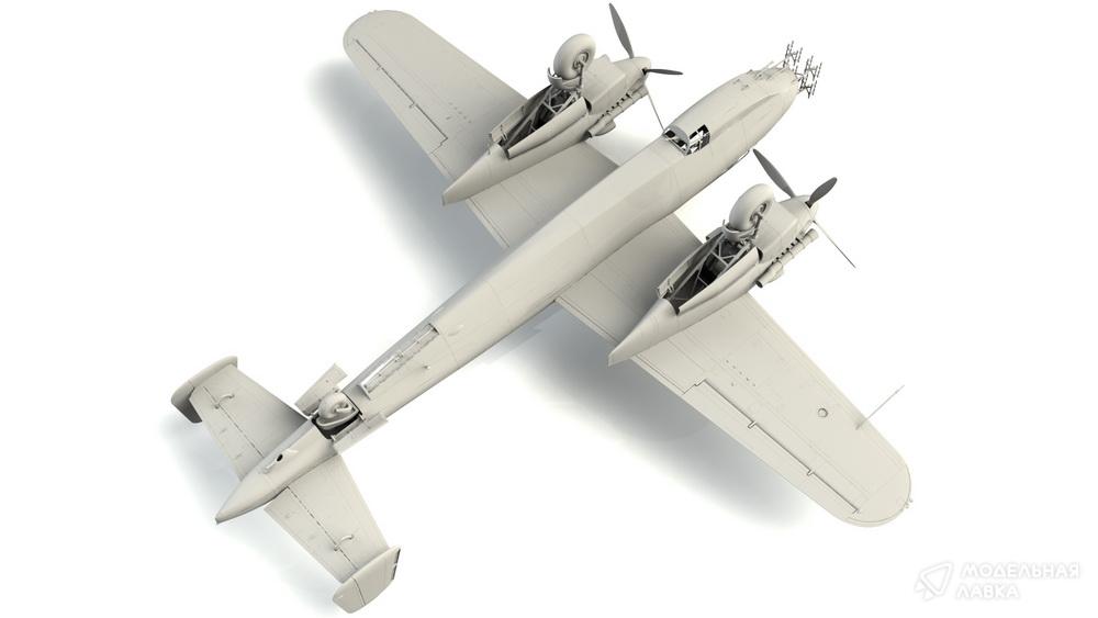 Сборная модель Do 217N-1 в масштабе 1:48 ICM Сборная модель Do 217N-1 ICM