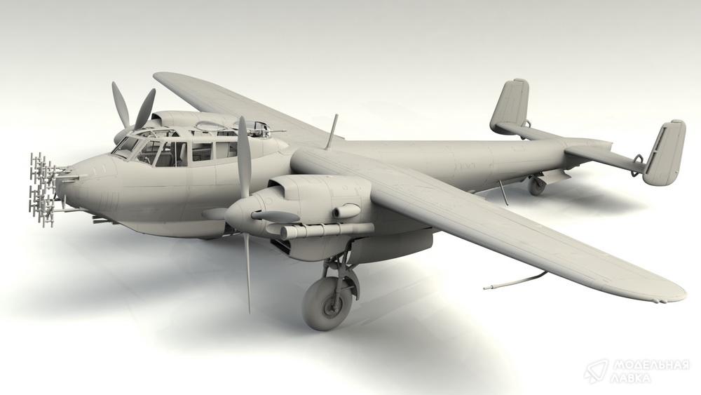 Сборная модель Do 217N-1 в масштабе 1:48 ICM Сборная модель Do 217N-1 ICM