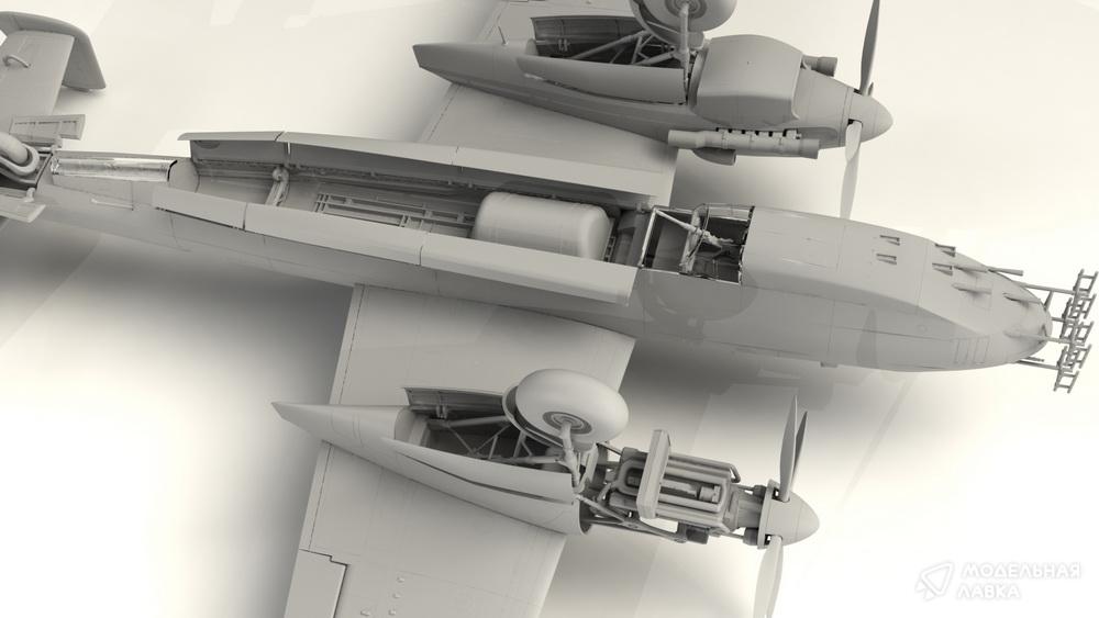 Сборная модель Do 217N-1 в масштабе 1:48 ICM Сборная модель Do 217N-1 ICM