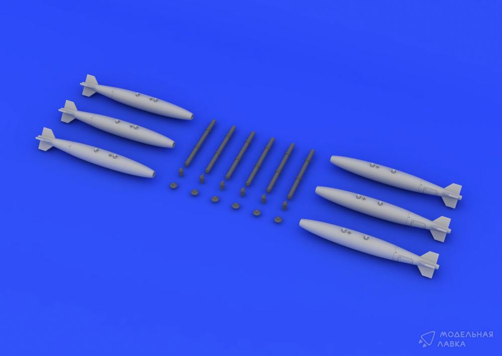 Дополнение к модели Mk.82 bombs Eduard Дополнение к модели Mk.82 bombs Eduard