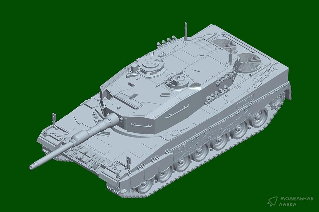 Сборная модель German Leopard2A4 MBT в масштабе 1:72 Trumpeter Сборная модель German Leopard2A4 MBT Trumpeter