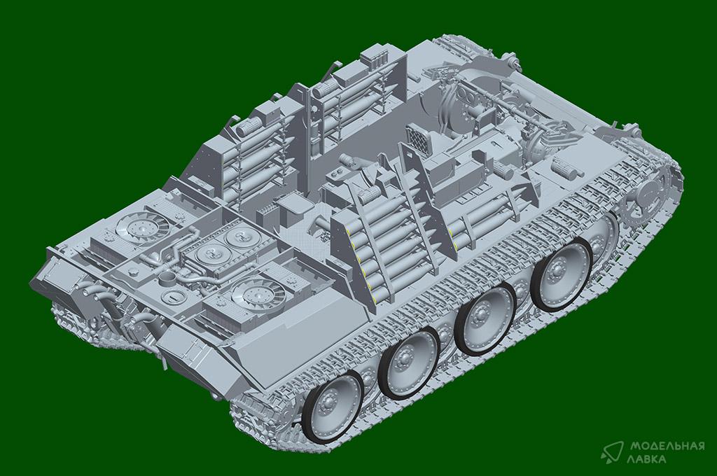 Сборная модель German Sd.Kfz 173 Jagdpanther Early Version в масштабе 1:16 Trumpeter Сборная модель German Sd.Kfz 173 Jagdpanther Early Version Trumpeter