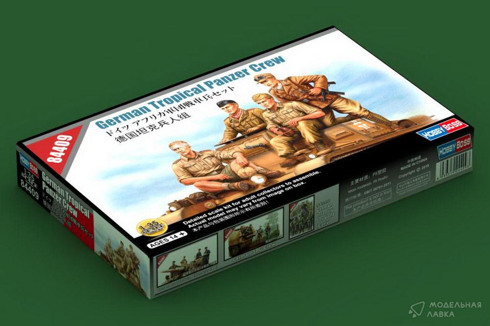 German Tropical Panzer Crew Hobby Boss German Tropical Panzer Crew Hobby Boss