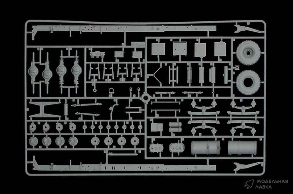 Сборная модель грузовик Hemtt gun в масштабе 1:35 Italeri Сборная модель грузовик Hemtt gun Italeri
