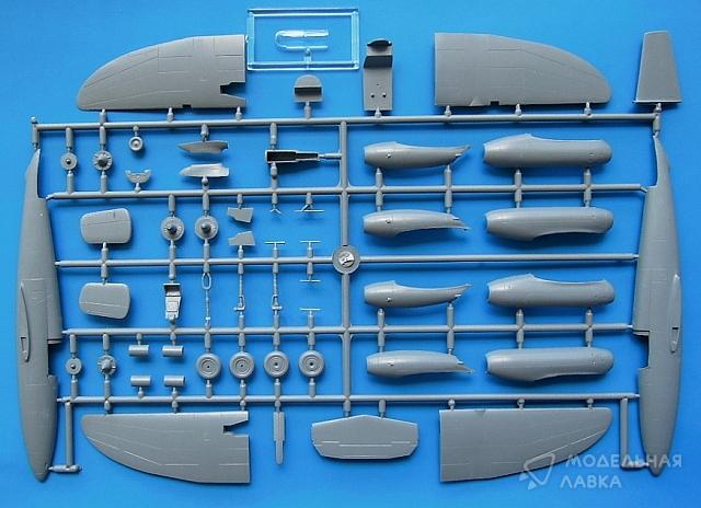 Сборная модель Heinkel He-280 в масштабе 1:72 RS Models Сборная модель Heinkel He-280 RS Models