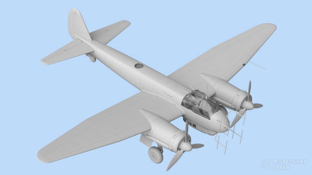 Сборная модель JU 88С-6b Германский ночной истребитель (48239-ICM) в масштабе 1:48 ICM Сборная модель JU 88С-6b Германский ночной истребитель (48239-ICM) ICM