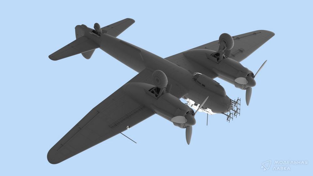 Сборная модель JU 88С-6b Германский ночной истребитель (48239-ICM) в масштабе 1:48 ICM Сборная модель JU 88С-6b Германский ночной истребитель (48239-ICM) ICM