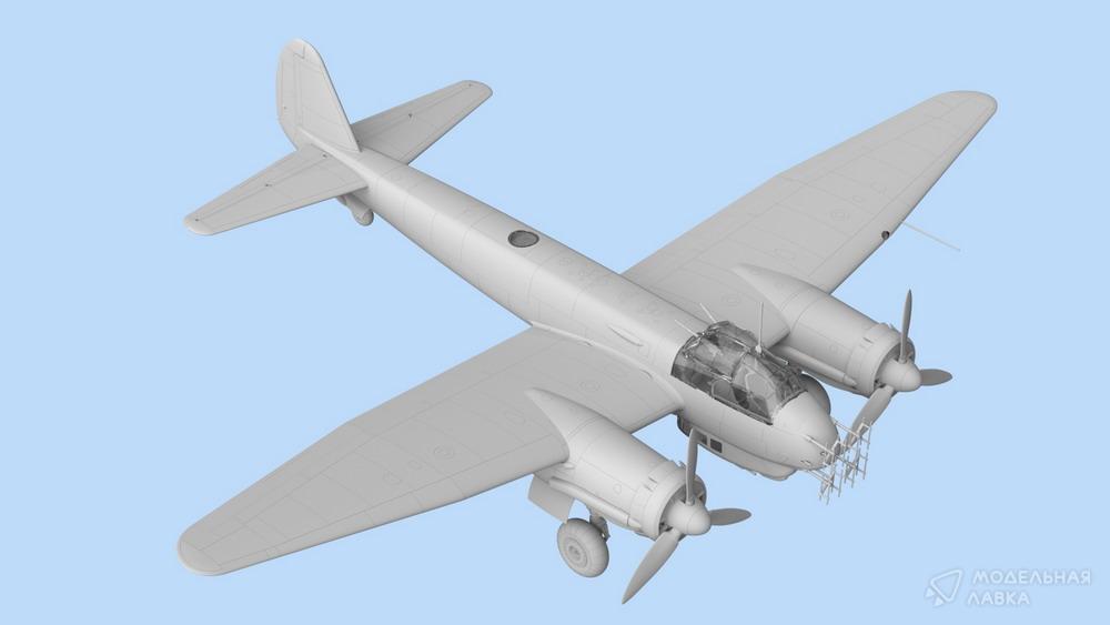 Сборная модель JU 88С-6b Германский ночной истребитель (48239-ICM) в масштабе 1:48 ICM Сборная модель JU 88С-6b Германский ночной истребитель (48239-ICM) ICM