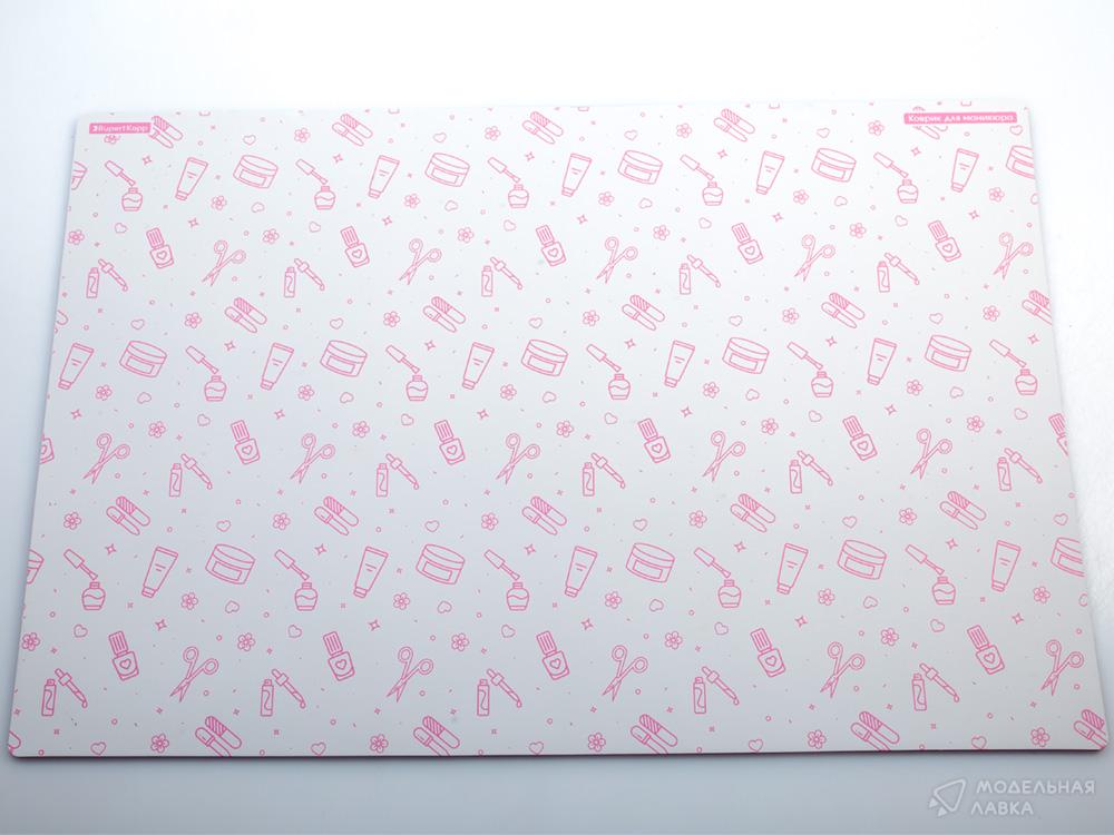 Коврик для резки А3, 3 слоя, розовый, маникюр RupertKopp
