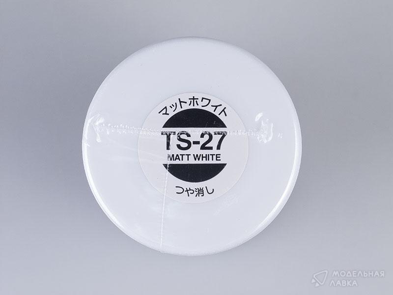 Краска-спрей (Matt White) TS-27 Tamiya Краска-спрей (Matt White) TS-27 Tamiya