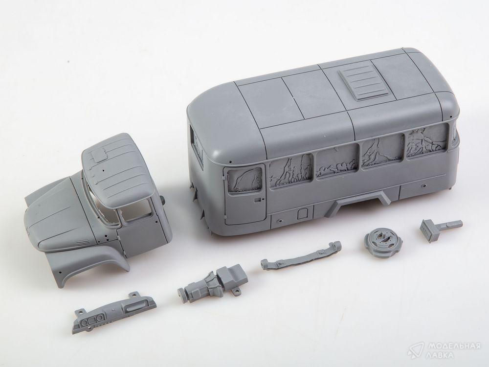 Сборная модель курганский автобус 4959 в масштабе 1:43 AVD Models Сборная модель курганский автобус 4959 AVD Models
