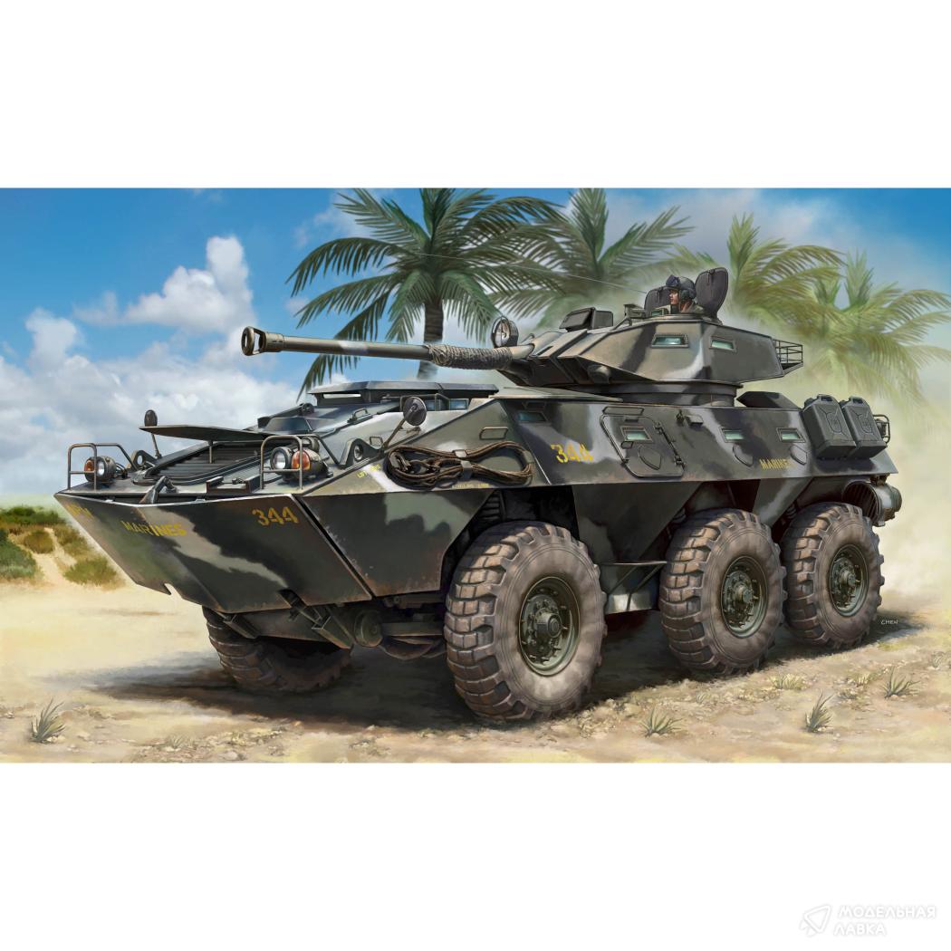 Сборная модель LAV300 90mm Cockerill Gun в масштабе 1:35 Hobby Boss Сборная модель LAV300 90mm Cockerill Gun Hobby Boss