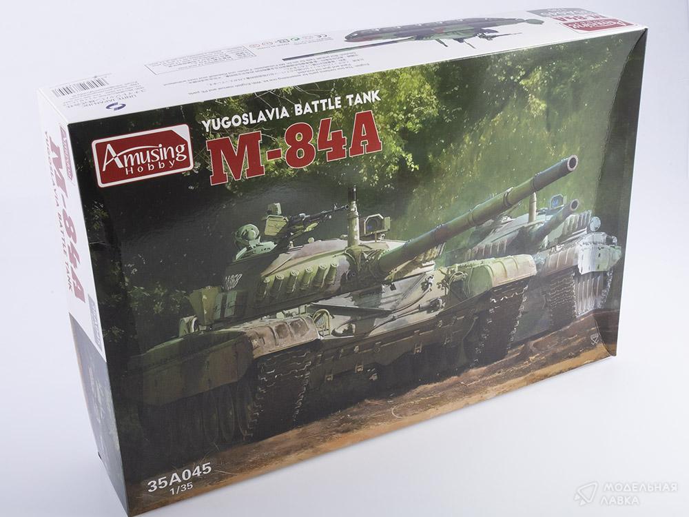 Сборная модель M-84A в масштабе 1:35 Amusing Hobby Сборная модель M-84A Amusing Hobby