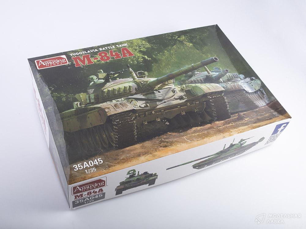 Сборная модель M-84A в масштабе 1:35 Amusing Hobby Сборная модель M-84A Amusing Hobby