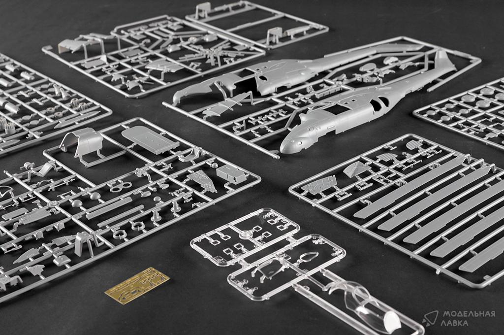Сборная модель Mi-24P Hind-F в масштабе 1:48 Trumpeter Сборная модель Mi-24P Hind-F Trumpeter