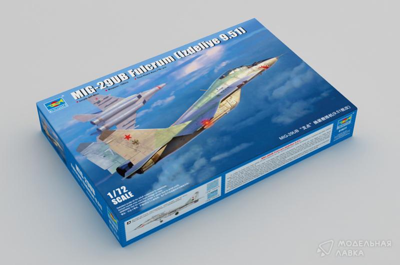 Сборная модель Mig-29UB Fulcrum-B в масштабе 1:72 Trumpeter Сборная модель Mig-29UB Fulcrum-B Trumpeter