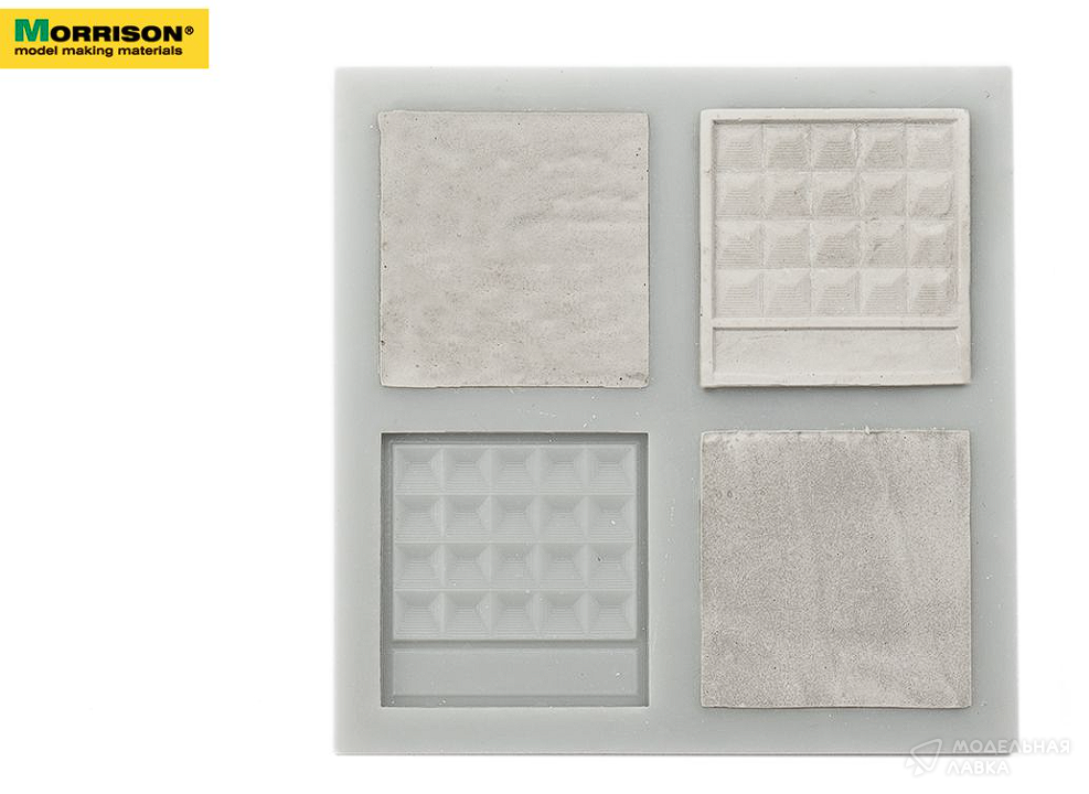 Молд для литья заборов ПО-2 для макетов М1/87 Morrison