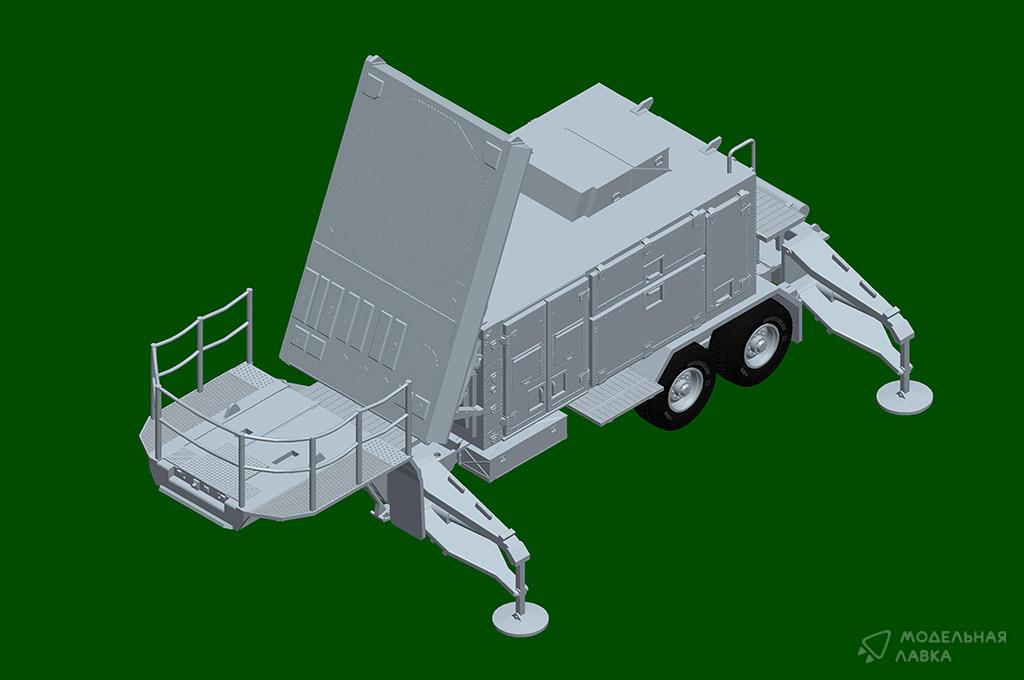 Сборная модель MPQ-53 C-Band Tracking Radar в масштабе 1:72 Trumpeter Сборная модель MPQ-53 C-Band Tracking Radar Trumpeter