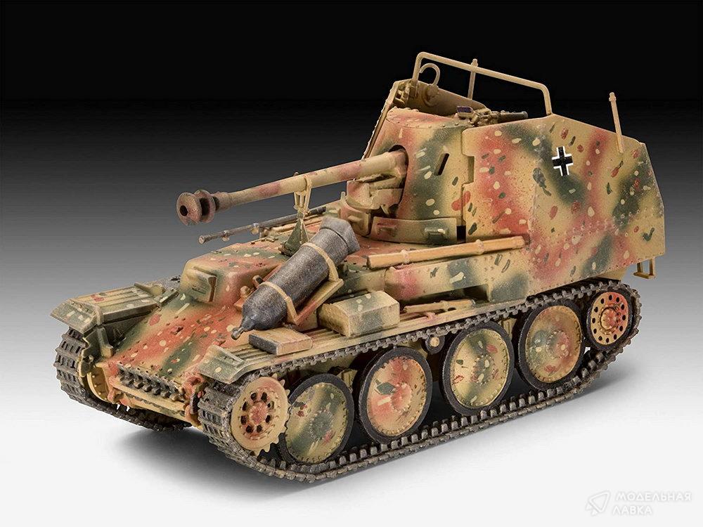 Сборная модель немецкая противотанковая САУ SD. KFZ. 138 MARDER III AUSF. M в масштабе 1:72 Revell Сборная модель немецкая противотанковая САУ SD. KFZ. 138 MARDER III AUSF. M Revell