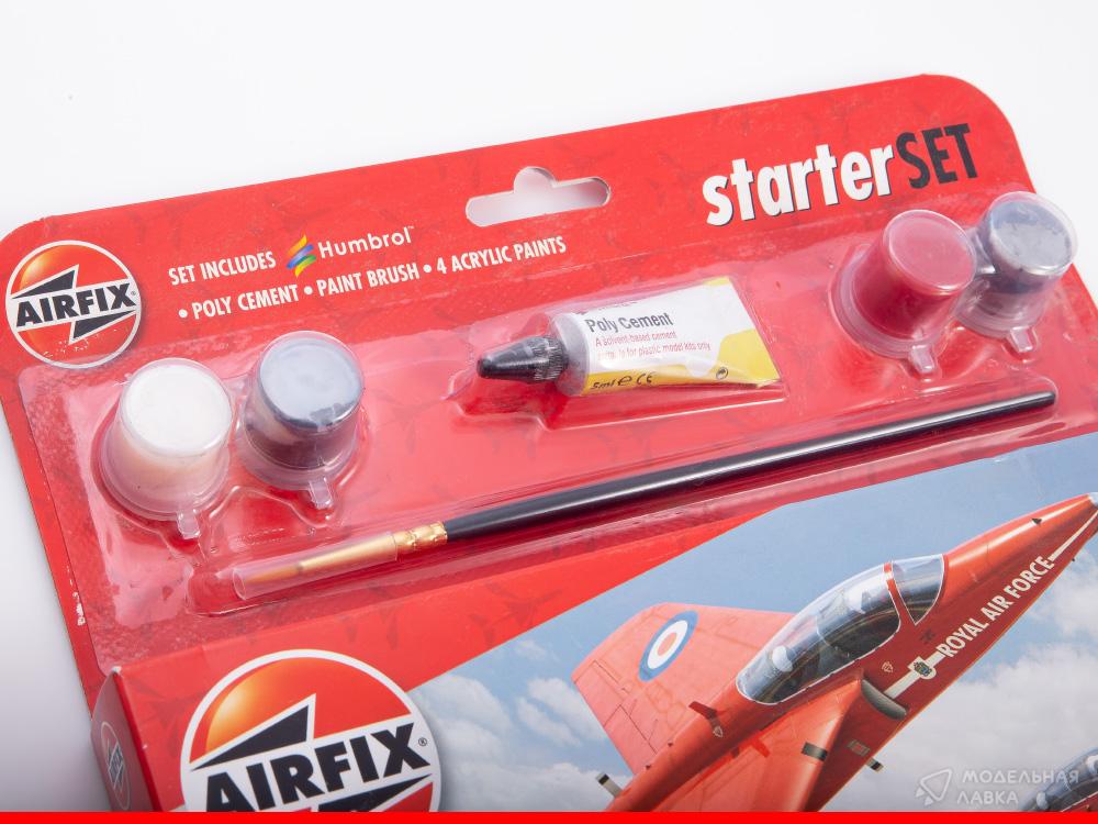 Сборная модель RAF Red Arrow Gnat (Starter Set) в масштабе 1:72 Airfix Сборная модель RAF Red Arrow Gnat (Starter Set) Airfix
