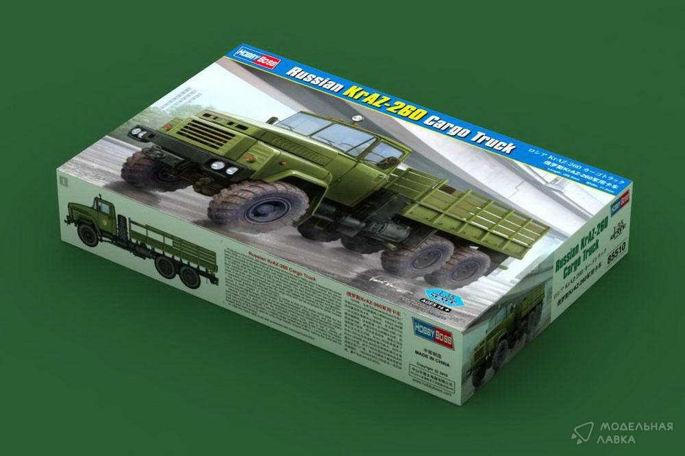 Сборная модель Russian KrAZ-260 Cargo Truck в масштабе 1:35 Hobby Boss Сборная модель Russian KrAZ-260 Cargo Truck Hobby Boss