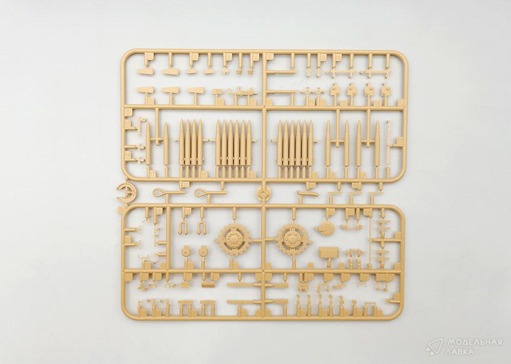 Сборная модель самоходное орудие ELEFANT (интерьер+циммерит) в масштабе 1:35 Amusing Hobby Сборная модель самоходное орудие ELEFANT (интерьер+циммерит) Amusing Hobby