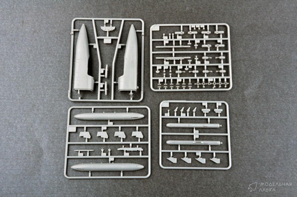 Сборная модель самолет Су-24М Fencer D в масштабе 1:72 Trumpeter Сборная модель самолет Су-24М Fencer D Trumpeter