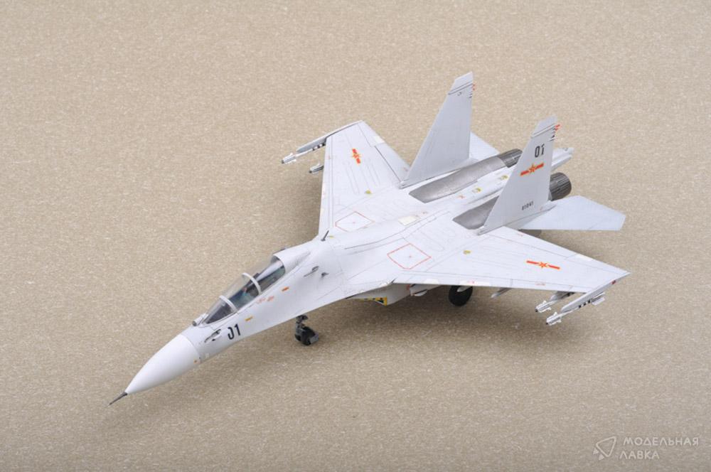 Сборная модель самолет СУ-30МКК (Flanker G) в масштабе 1:72 Trumpeter Сборная модель самолет СУ-30МКК (Flanker G) Trumpeter