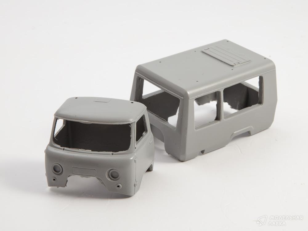 Сборная модель диагностическая станция УАЗ-Т12.02 в масштабе 1:43 AVD Models Сборная модель диагностическая станция УАЗ-Т12.02 AVD Models